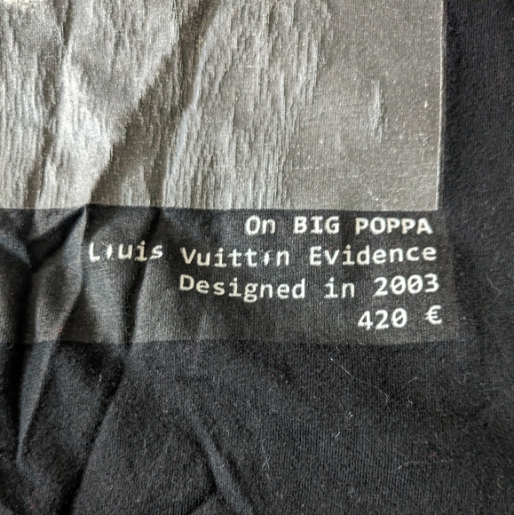 Hype Means Nothing Vintage Small Black Made in France Biggie Smalls Y2k 102024 - Picture 2 of 9